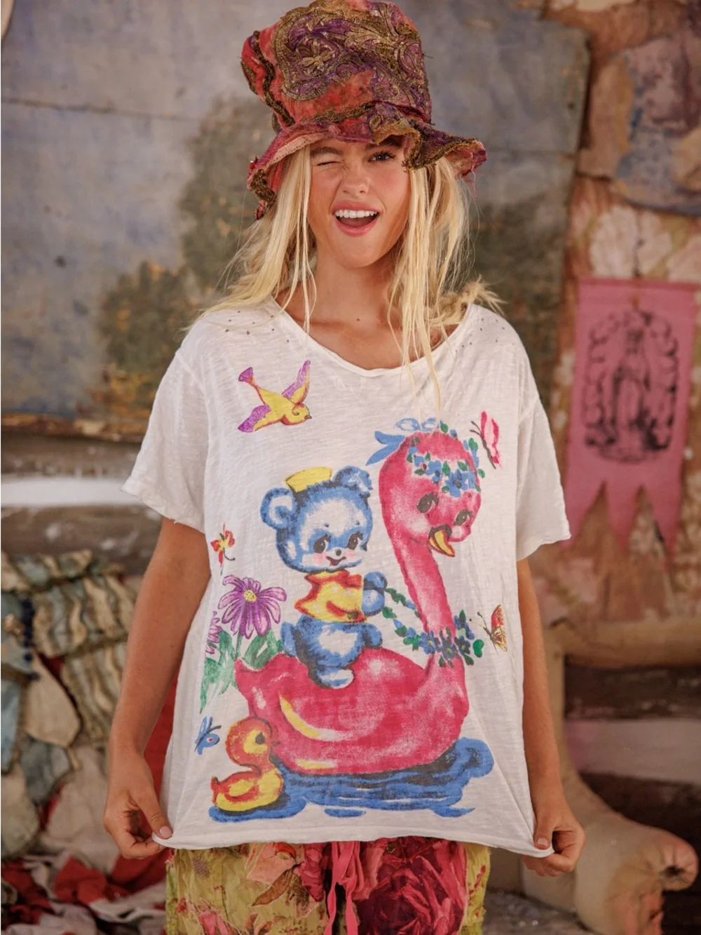Magnolia Pearl Fellow Ship Voyage Tee - Picture 5 of 5
